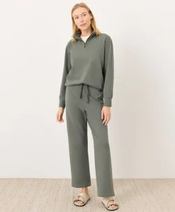 Organic Cloudknit Wide Leg Pant
