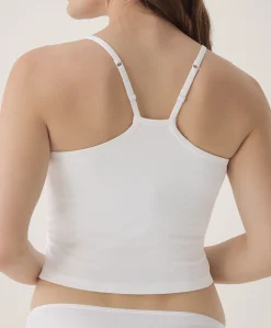 Organic Everyday Shelf Bra Cropped Camisole