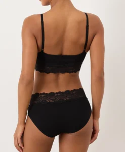 Organic Lace Modern Scoop Bralette 3-Pack