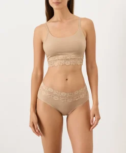 Organic Lace Modern Scoop Bralette 3-Pack