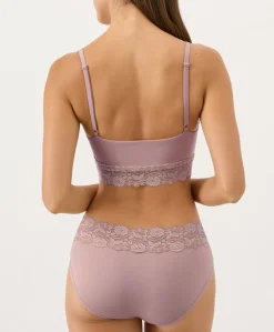 Organic Lace Modern Scoop Bralette