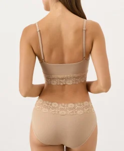 Organic Lace Modern Scoop Bralette