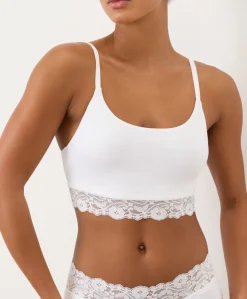 Organic Lace Modern Scoop Bralette