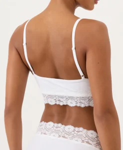 Organic Lace Modern Scoop Bralette