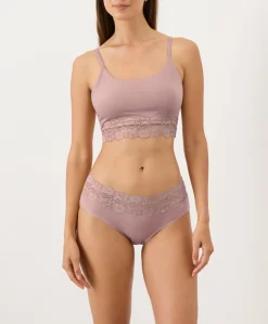Organic Lace Modern Scoop Bralette