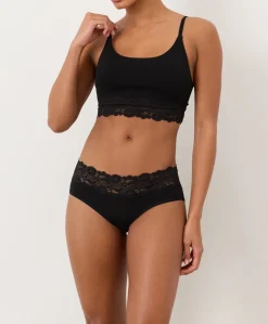 Organic Lace Waist Brief