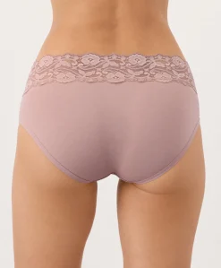 Organic Lace Waist Brief