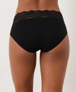Organic Lace Waist Brief 3-Pack