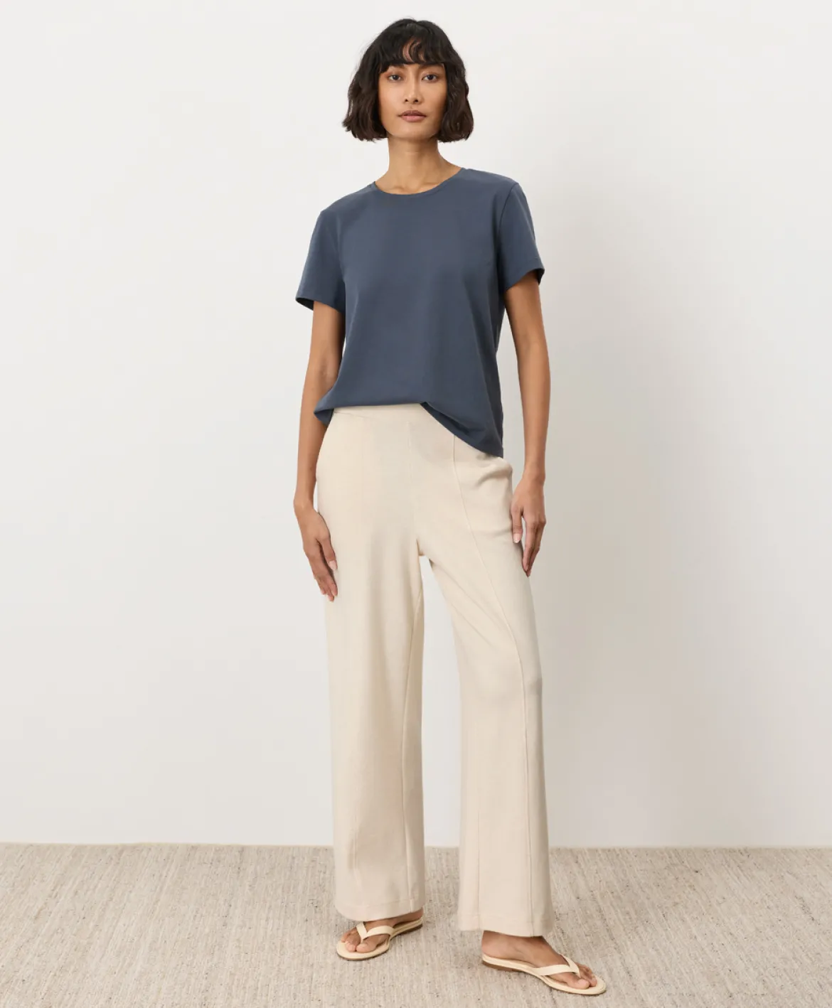 Organic Luxe Essential Crewneck Tee