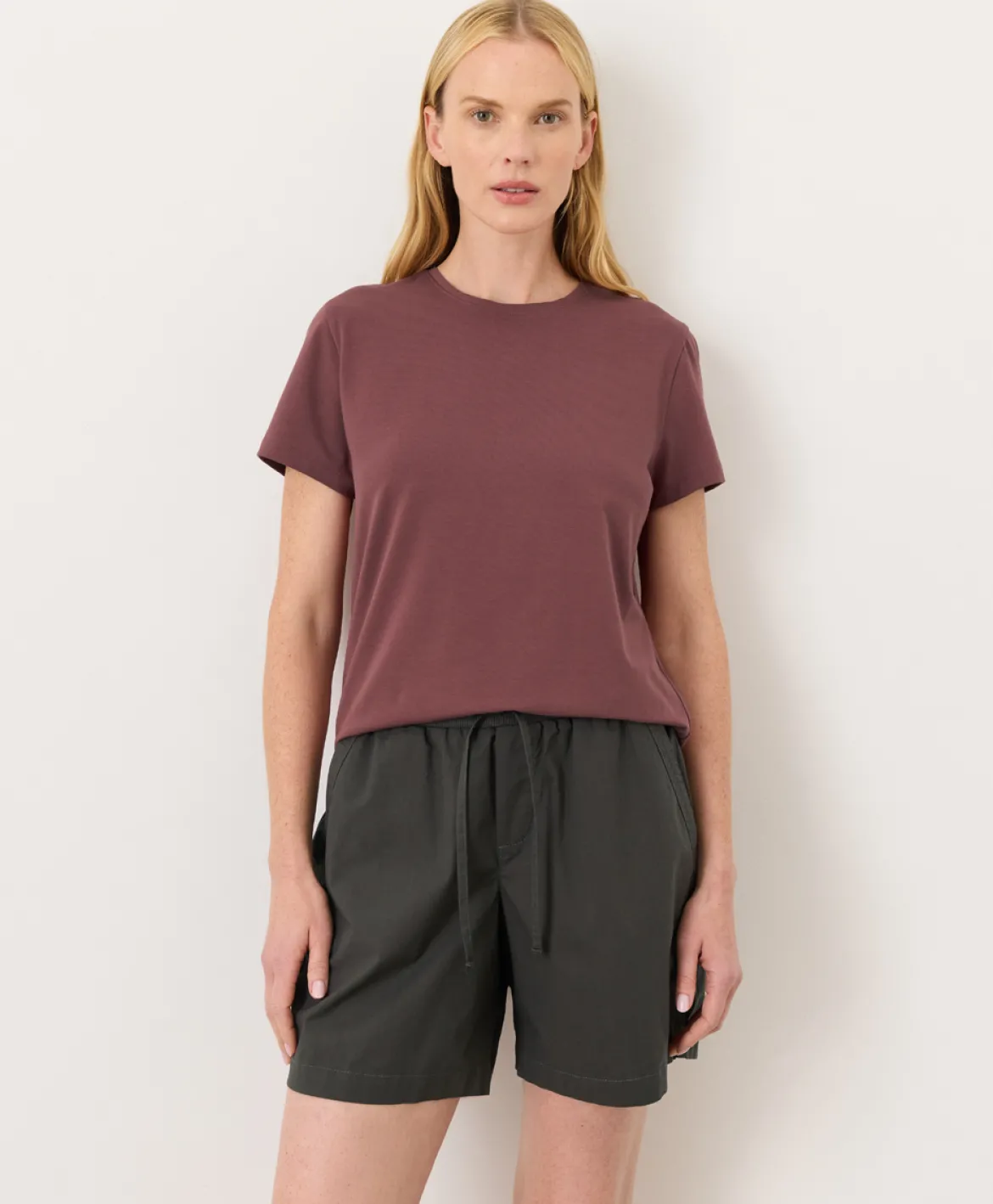 Organic Luxe Essential Crewneck Tee