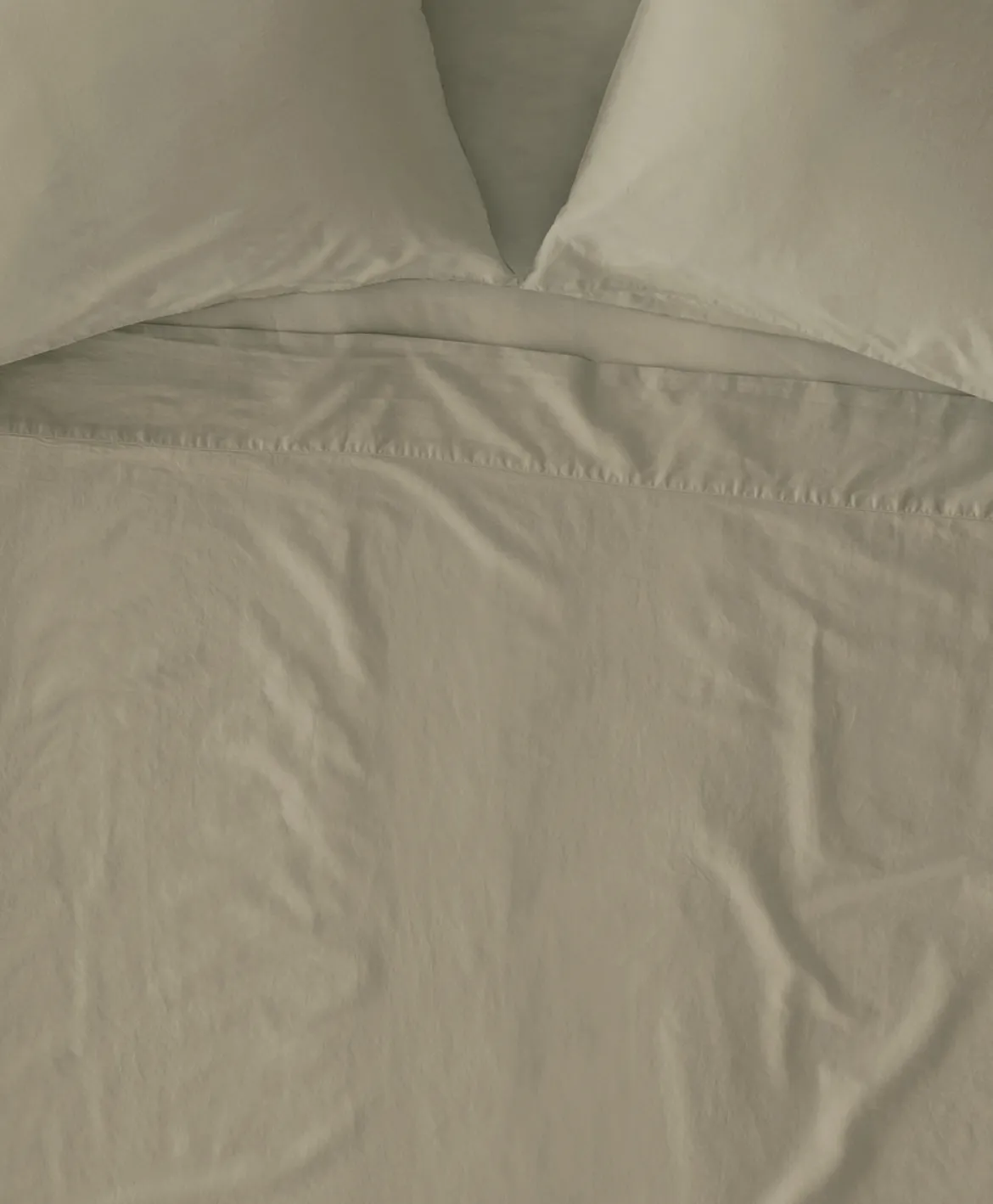 Organic Room Service Sateen Fitted Sheet