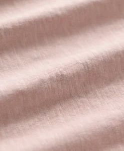 Organic Soft-Slub Essential Crewneck Long Sleeve Tee