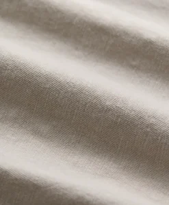 Organic Soft-Slub Essential Crewneck Long Sleeve Tee