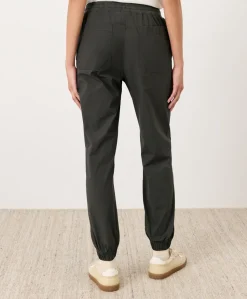 Organic Stretch Poplin Jogger