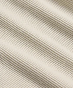 Organic Thermal Waffle Wide Leg Pant